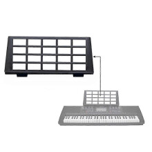 Supporto per tastiera portatile per pianoforte, supporto per libro, supporto per libro di lettura, tastiera