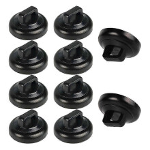 Magnetische Kabelbinderhalterungen, 10 Stück, Mehrzweck-Kabelbinderhalterung, Basishalter, schwarzes