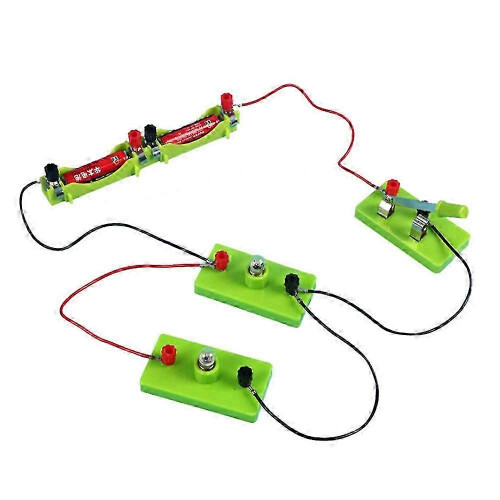 DIY Circuit Electricity Learning Kit Physics Educational Toys compatible Children STEM Experiment Teaching-cheng