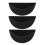 3PCS 14 Inch Half Round Planter Liners Fabric Plant Liners Half Circle Flower Basket Liners Replace-si 1