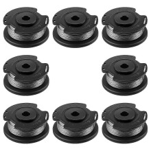 Paquete de 8 F016800569 Bobina de repuesto para recortadora de hilo compatible con Bosch EasyGrassCut