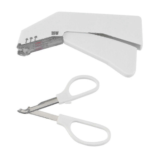 Suitable for Disposable Skin Stapler 35W Stainless Steel with Nail Puller-si xi