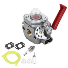 Kit de carburador para cortacésped de jardín compatible con Homelite UT33600A 26cc EHCPS 0264AT 0264OF