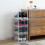 Caja de zapatos apilable, transparente y plegable - CDSX 2