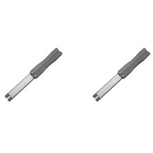 2 stuks dubbelzijdige slijpstenen 400/600 grit opvouwbare zakslijpsteen, compatibel met de slijpsteen