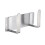 Topfdeckelhalter, Wandmontage, 304 Edelstahl, Topfdeckel-Organizer, (Silber) -SX 1