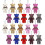 20 mini osos de peluche de 12 cm, 10 colores (CDSX) 1