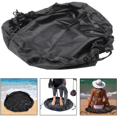 Wetsuit Storage Bag with Handle, Design for Comfortable Gear Changes on the Beach 130 cm 1