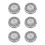 Suitable for 6-Pack SH30 Replacement Heads for Shaver Series 3000, 2000, 1000 & S738, Durable Sharp 1