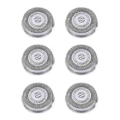 Suitable for 6-Pack SH30 Replacement Heads for Shaver Series 3000, 2000, 1000 & S738, Durable Sharp