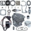 Kit de junta de bobina de encendido de pistón de cilindro de 52 mm compatible con stihl ms440 044 1128 1