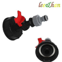 Kraan S60x6 adapterklep voor 1000L IBC watertank-1