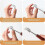 2Pcs Bread Lame Tool Knife Sourdough Scoring Tool with 10 Pcs Replaceable Blades Wooden Handle Lame 2