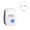 6 Pack Ultrasonic Pest Repeller Electronic Plug in Rodent Mouse Roach Bug Insect Repellent Indoor H 2