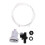 16a Push Air Button Switch Lebensmittel Abfallentsorgung Badewanne Massagestuhl Schalter 2