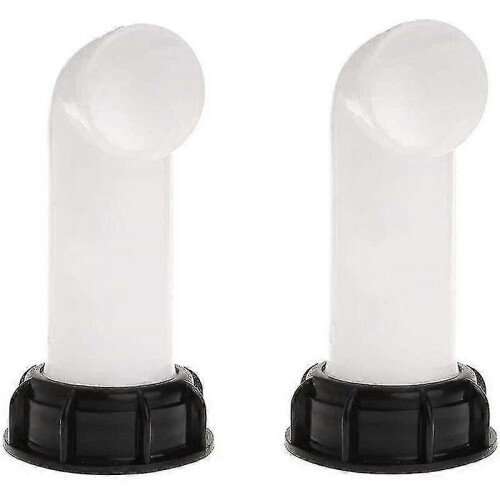 2 Stück Wassertankadapter, Wassertankventil, IBC-Ablasstankadapter passend für IBC-Wassertanks, Tonnage