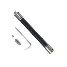 Camera-verlengpaal 1/4 Carbon Fiber Camera-verlengstukken Camera-montagestandaard geschikt voor actiecamera's