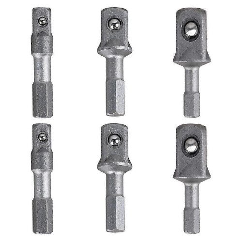 Slagdoppenset, schroevendraaierdoppenadapterset, slagschroevendraaierdoppenadapterset, 2 sets
