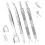 4pcs Sprinkles Tools suitable for Cake Decorating, 4 Claw Sprinkle Pen Pearl Grabber Cake Decorating 1