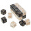 24 Pieces Dice Counters Token Dice Loyalty Dice Marble D6 Dice Square Compatible with for MTG,CCG,Card 2