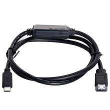 Cable ESATA a USB C Cable USB tipo C macho a ESATA ESATAp HDD para computadora portátil