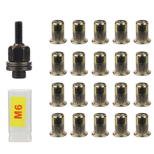 21pcs Rivet Nut Tools Hand Rivet Nut Simple Installation Manual Riveter suitable for Rivnuts Tools suitable