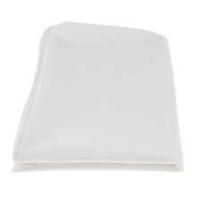 Federe di lusso in seta, impermeabili, antiacaro, con cerniera - Bianco - 48x74cm