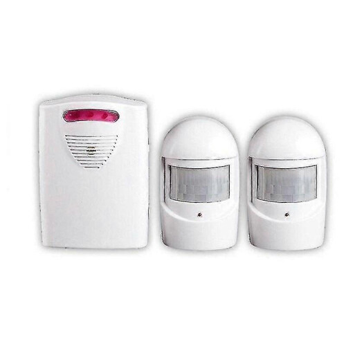 Security Alarm Systems, 1 Receiver And 2 Weatherproof Pir Motion Detectors For Yard/garage/barn,wireless