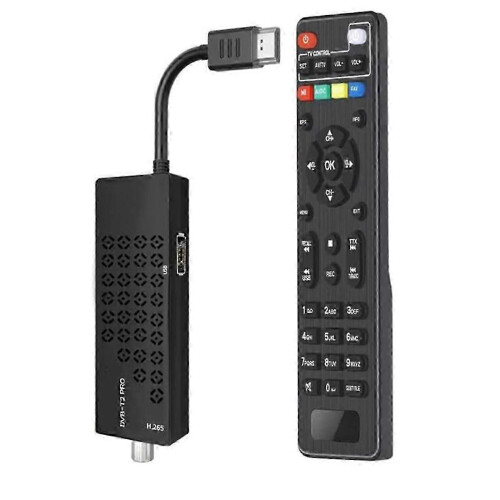 Decoder TDT HD Sintonizzatore TDT HD compatibile HDMI Decoder DVB T2 H265 HD TDT HD Euroconnector Full