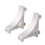 suitable for 10 Pieces 2.3cm Aluminum Alloy Silver Refrigerator Shelf Support Hooks - G 2