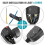 1pcs GFCI Plug Replacement,Replacement Plug 2- 15Amp 2-Wires Ground Fault Circuit Interrupter Plug 2