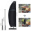 Funda para sombrilla, impermeable, resistente al viento, resistente al desgarro, tela compatible con 2