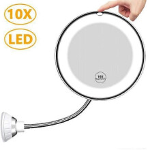 10x vergrotende spiegel met licht
