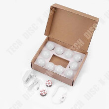LED-spiegellamp 10 lampen Hollywood-stijl kaptafel LED-verlichtingsset voor kaptafellamp