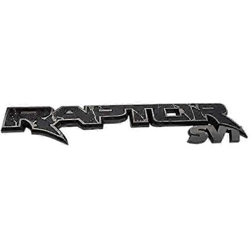 suitable for Car Rear Trunk Emblems Raptor SVT Emblem 3D Logo Tailgate Decal Replacement Stickers for