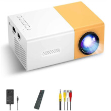 Compatible con el nuevo proyector LED HD portátil mini de cine en casa USB HDMI AV de 1080p