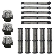 246385 287032 246384 Juego de filtros de malla para pulverizadores sin aire (paquete de 3, 5 y 5) Tubo