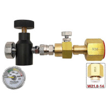Applicabile al kit adattatore di ricarica per SodaStream Quick Connect W21.8 al serbatoio di CO2