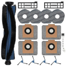 Repuestos para aspiradora robot X10 Pro Omni, cepillo lateral principal, filtros HEPA, paño de fregona,
