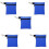 Borse da golf Borse da golf Borse da cintura Accessori Borse Blu 1