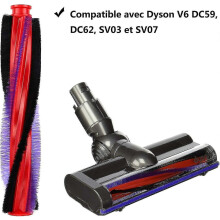 Rollerborstel geschikt voor Dyson V6 DC59 DC62 SV03 SV073 Serie stofzuigeronderdelen vervangen