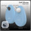 Kids Silicone Waterproof Holder for Hidden GPS Tracker Case with Pin Blue 2