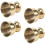 Egg Cups Set Stainless Steel Eggs Hard Boiled Eggs and Soft Tray Tool Holders Kitchen, Gold 2