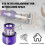 3Pcs Vacuum Filter Replacement suitable for V10 Cyclone Series V10 Absolute V10 Animal V10 Total Clean 2