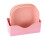 Fruit Plate Tray Multipurpose Salad Dish Eco Friendly Kitchen Dinner Plate for Household(Pink 5 Deep 1