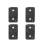 Tumble Dryer Foam Filter 4-pack Black Miele 9499230 BlackAM 1
