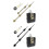 2 Sets Exercise Accessories Clock Movement Kits Diy Clock Mechanism Diy Wall Clock Parts Clock Movement 2