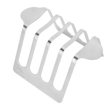 Toastständer aus Edelstahl, leicht zu reinigen, Vintage, rostfrei, Toastbrotständerhalter zum Backen
