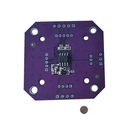 Módulo sensor de medición de ángulo de inducción magnética MT6701-MT6701CT de 14 bits de alta precisión