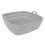 Rivestimenti riutilizzabili per friggitrice, cestello in silicone quadrato Wave Grain per friggitrice, 2